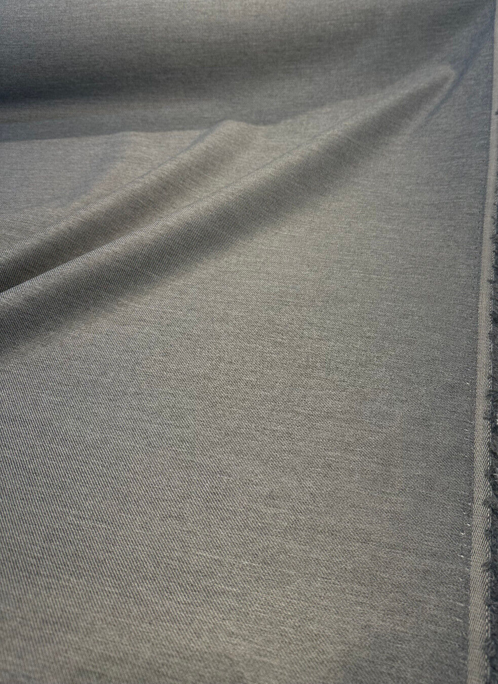 Sunbrella Flagship Solution-Dyed Acrylic Fabric - Pewter Gray, Specialty Weave, 54" Width (By The Yard)