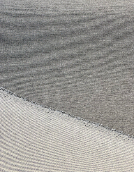 Sunbrella Flagship Solution-Dyed Acrylic Fabric - Pewter Gray, Specialty Weave, 54" Width (By The Yard)