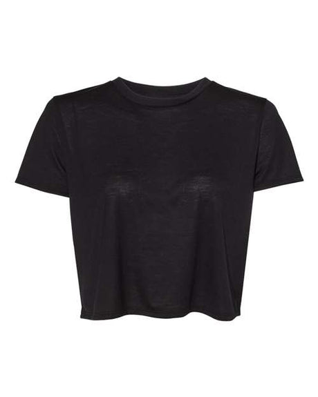 BELLA + CANVAS Women's Flowy Crop Tee