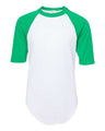 Youth Three-Quarter Sleeve Baseball Jersey