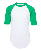 Youth Three-Quarter Sleeve Baseball Jersey
