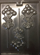 Baby and Balloons Pop Chocolate Mold