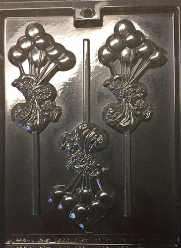 Baby and Balloons Pop Chocolate Mold - ECAO650