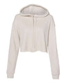 Women's Crop Fleece Hoodie