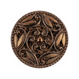 Copper Glass Button - 40L/25.5mm