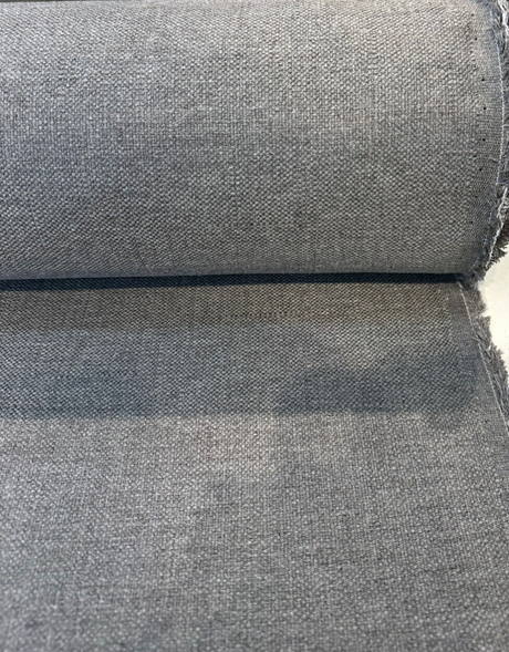 Sunbrella Verona Sunbrella Acrylic Fabric - Stone Gray, Woven Linen-Like Texture, 54" Width (1 Yard)