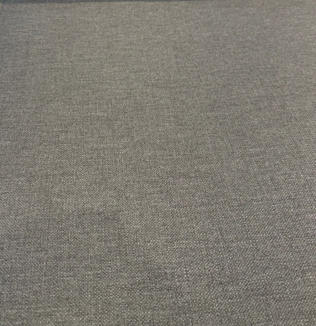 Sunbrella Verona Sunbrella Acrylic Fabric - Stone Gray, Woven Linen-Like Texture, 54" Width (1 Yard)