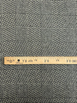 Cotton Wool Tweed Checked Gray Black