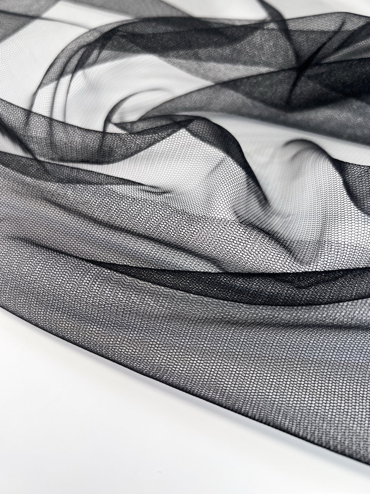 Polyamide Mesh Fabric Black