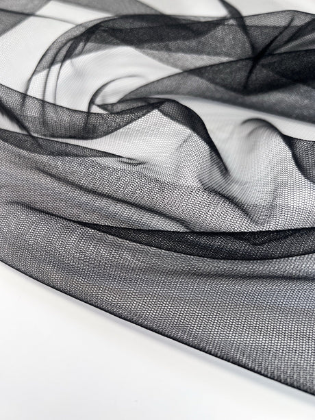 Polyamide Mesh Fabric Black