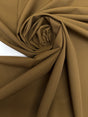 Virgin Wool Blend Woven Brown