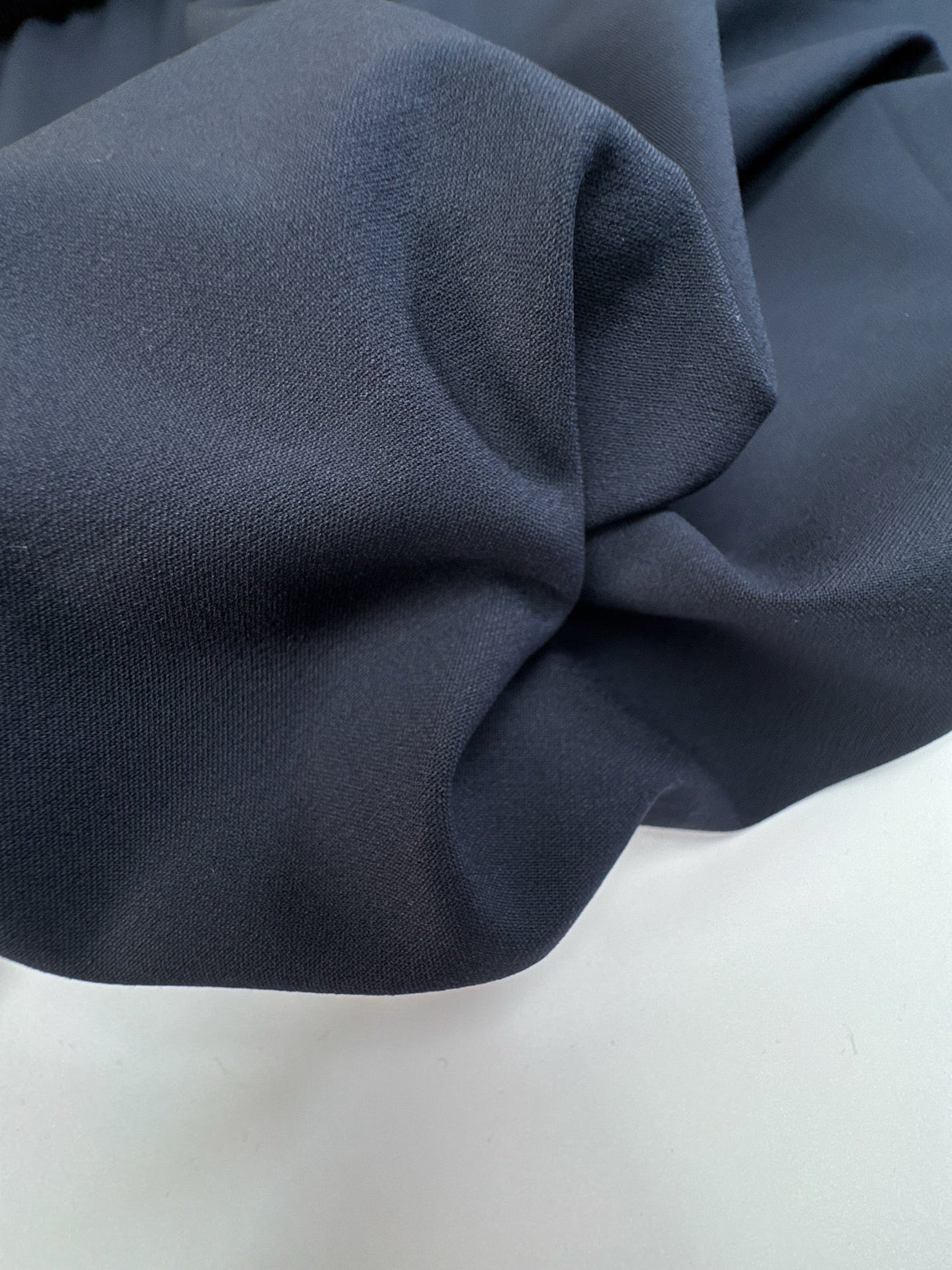 Polyester Viscose Elastane Woven Blue
