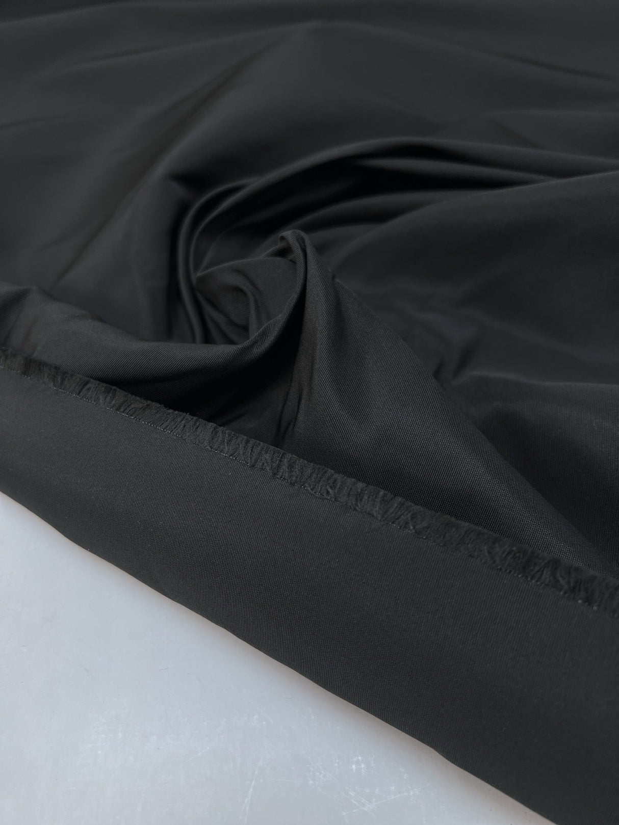 Black Polyamide Rep Weave Fabric