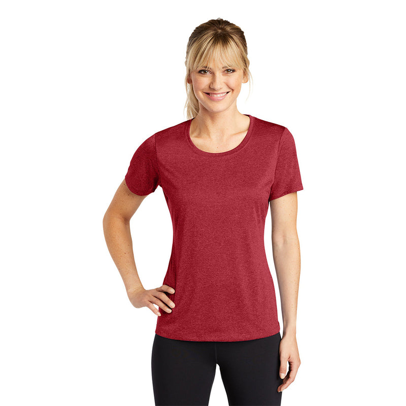 Women's Short Sleeve Heather Contender Scoop Neck Tee