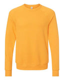 Unisex Sponge Fleece Raglan Crewneck Sweatshirt