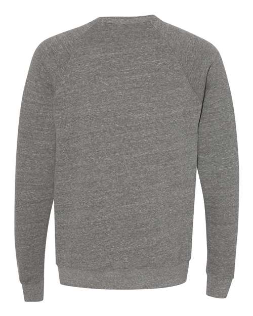 Unisex Sponge Fleece Raglan Crewneck Sweatshirt