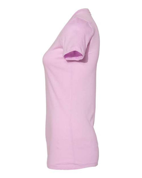 Image 1: Women's Slim Fit TeeImage 2: Fitted slim jersey women's shirtImage 3: Soft cotton blend slim t-shirtImage 4: Blank slim tee for custom printingImage 5: Lightweight women's casual apparelImage 6: Modern fitted tee style