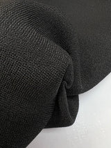 Black Viscose Crepe Fabric