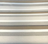 Sunbrella Anthem Dove Stripe 100 Percent Sunbrella Acrylic Fabric - Dove Gray Stripe, 12.8" Repeat (1 Yard)