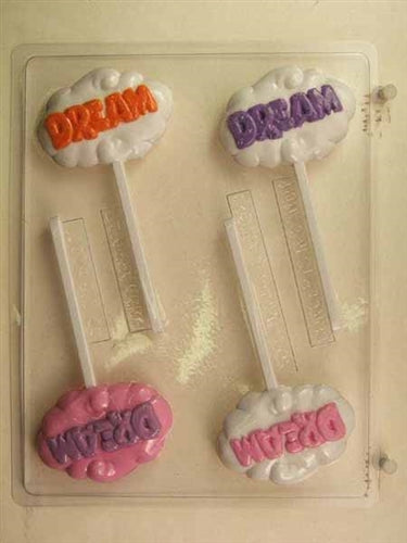 Dream on a Cloud Sucker Chocolate Mold - CCAO215