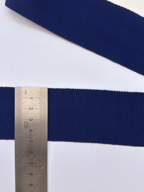 Viscose Rep Weave Fabric Blue