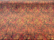 Magic Carpet Velvet Fabric - Rust Magic Carpet Print, 56" Width (By The Yard)