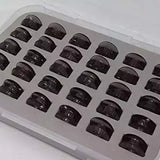Bobbin Organizer With Fitted Foam Filled With 30 Bobbins Convenient Storage for Sewing