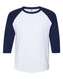JERZEES Premium Blend Ringspun 3/4 Sleeve Raglan Baseball T-Shirt