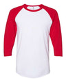 Premium Blend Ringspun Three-Quarter Sleeve Raglan Baseball T-Shirt