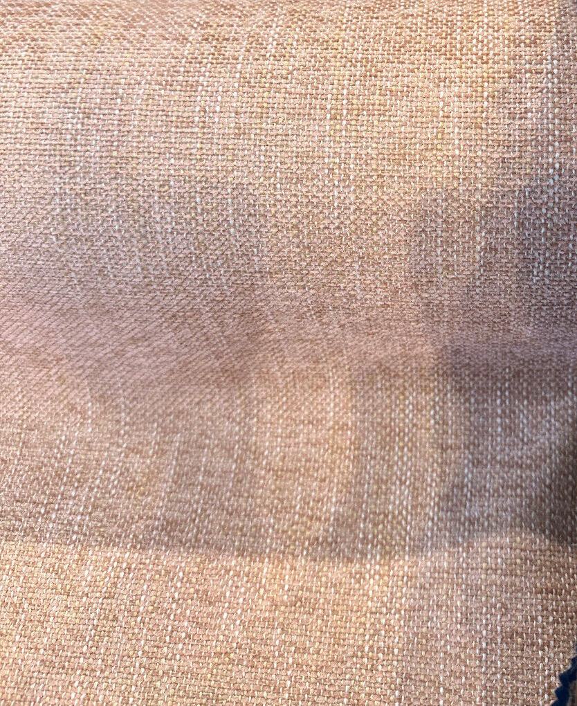 Endure Chenille Upholstery Fabric - Blush Pink, Performance, 54" Width (1 Yard)