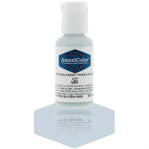 Ash Soft Gel Paste Food Color - AmeriColor 137