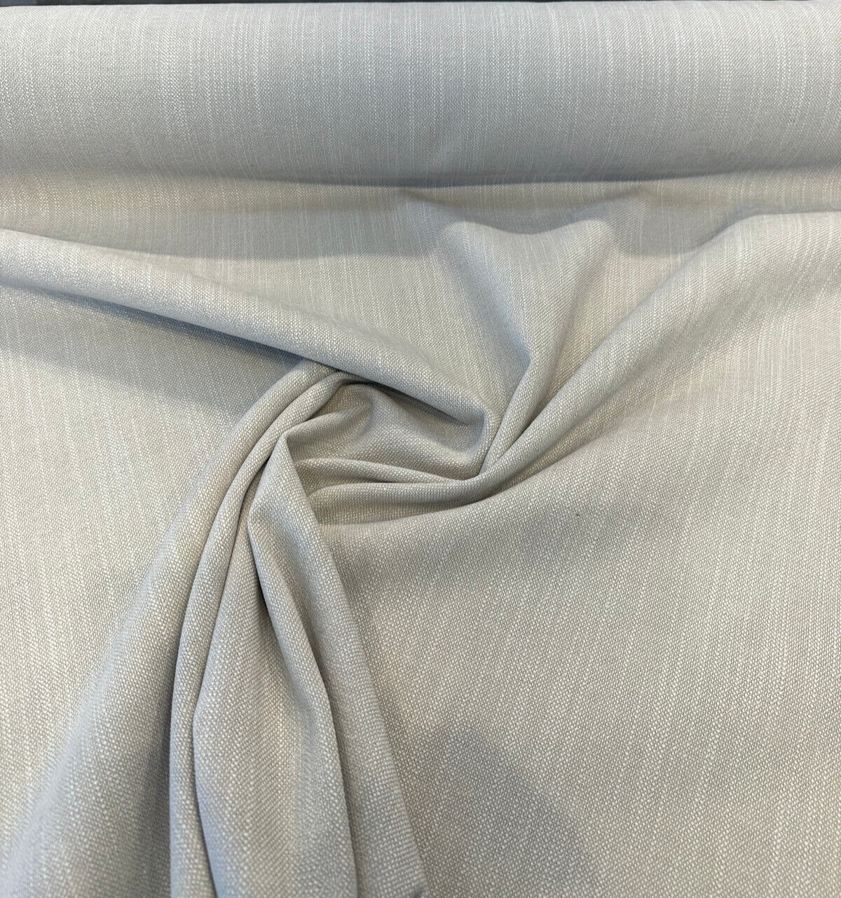 Crypton Performance Juno Pebble Chenille Upholstery Fabric - Pebble, 54" Width (1 Yard)