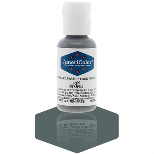 Stone Soft Gel Paste Food Color - AmeriColor 138