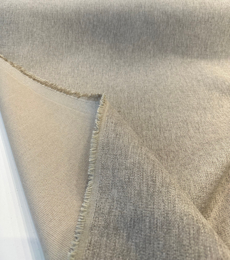 Crypton Performance Valor Hemp Soft Chenille Upholstery Fabric - Hemp, 54" Width (1 Yard)