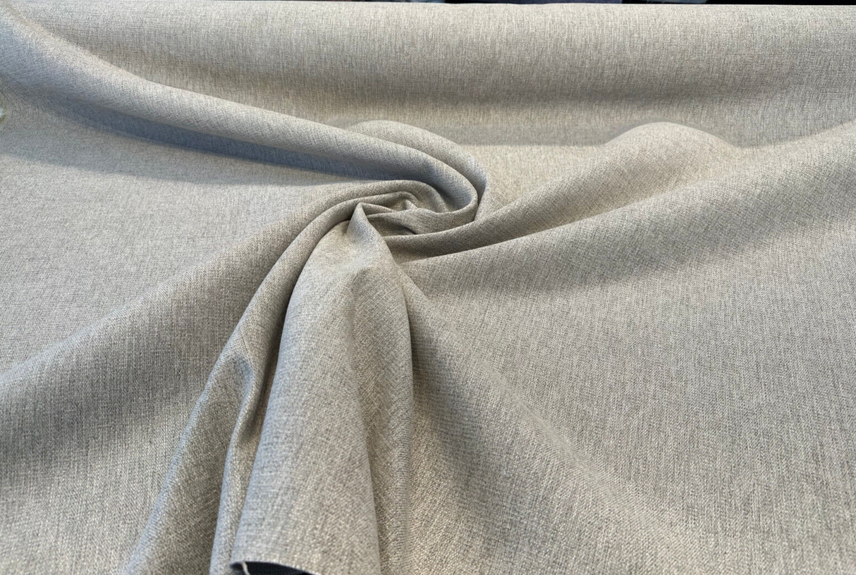 Crypton Performance Valor Hemp Soft Chenille Upholstery Fabric - Hemp, 54" Width (1 Yard)