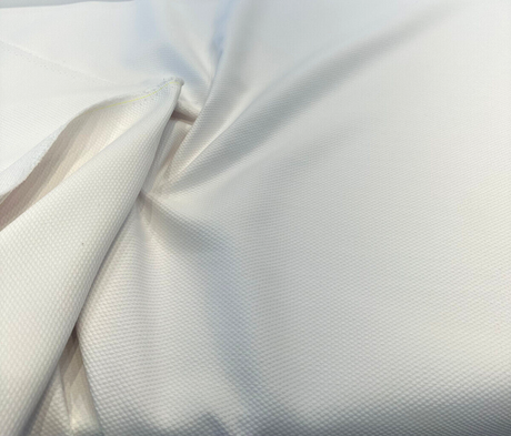 Sunbrella Castillo White Acrylic Fabric - White Solid, Outdoor Upholstery, 54" Width (1 Yard)
