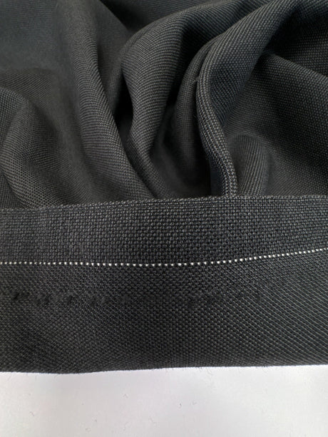 Gray Wool Polyamid Suit Fabric