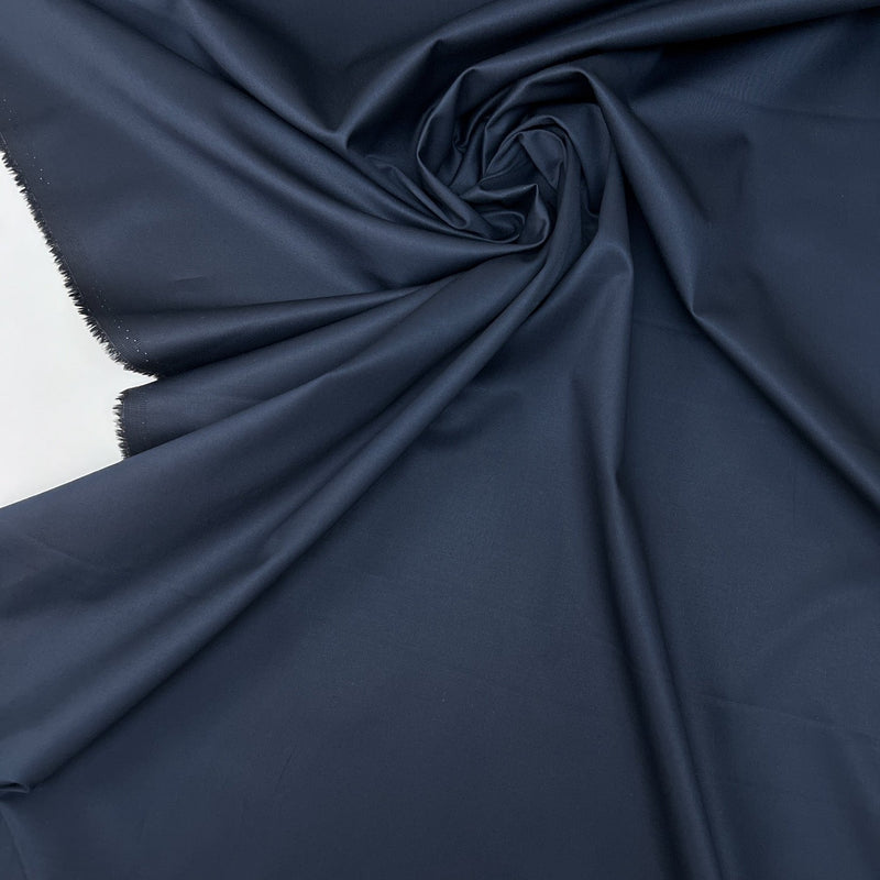 Stretch Cotton Elastane Jersey in Shades of Blue
