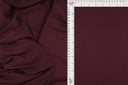 1 yarda de tela de punto Rib sólida 4×2, mezcla suave de rayón, material elástico, 52/54'' de ancho para ropa y manualidades