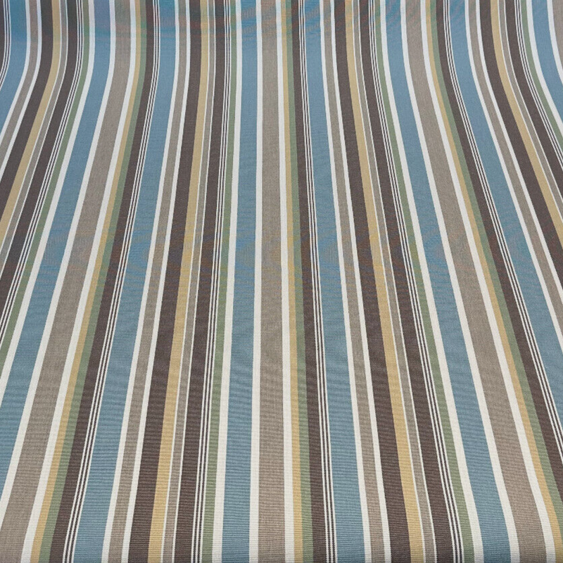 Brannon Seaglass Sunbrella Acrylic Fabric - Seaglass Stripe, 54" Width (1 Yard)