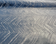 Zermatt Velvet Slate Upholstery Dv Kap Fabric - Slate, Heavyweight, 13.5" Horizontal Repeat, 17" Vertical Repeat (1 Yard)