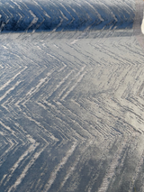 Zermatt Velvet Slate Upholstery Dv Kap Fabric - Slate, Heavyweight, 13.5" Horizontal Repeat, 17" Vertical Repeat (1 Yard)