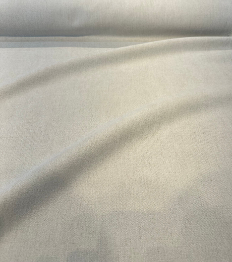 Sawyer Vagatex Upholstery Drapery Fabric - Beige Ecru Linen Look, 60,000 Double Rubs (By The Yard)