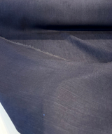 Sawyer Blue Midnight Italian Vagatex Upholstery Drapery Fabric - Midnight Blue, Linen Look, 54" Width (1 Yard)