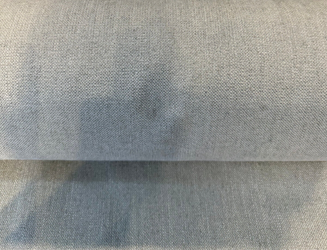 Sawyer Italian Vagatex Upholstery Drapery Fabric - Gray Elephant, Linen Look, 1 Yard