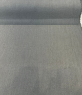 Sawyer Italian Vagatex Upholstery Drapery Fabric - Gray Elephant, Linen Look, 1 Yard