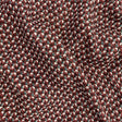 Wine Patterned Rayon Fabric - Wine Floral Pattern, 58/60" Wide