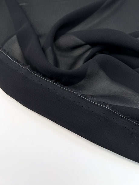 Viscose Crepe Fabric Black