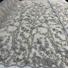 Beaded Lace Fabric Blue Skin Net