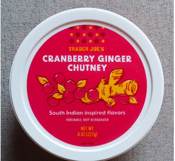 Cranberry Ginger Chutney - 8 Oz